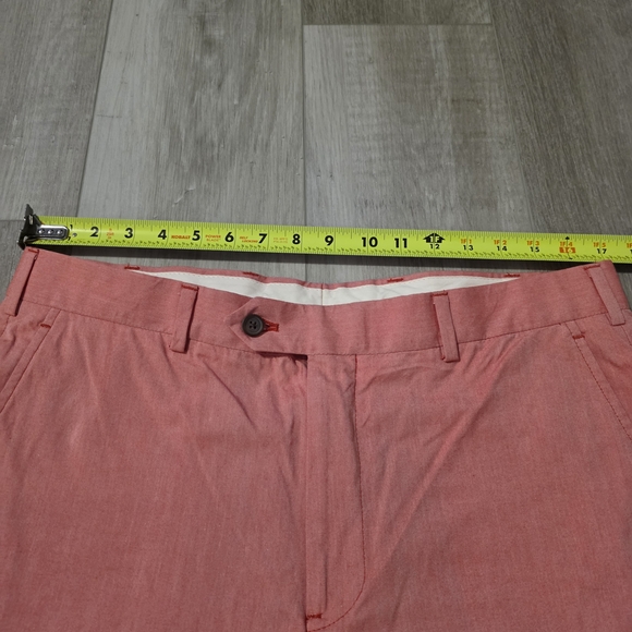 346 Brooks Brothers Classic Pink Men's Pants 36/32 Fitzgerald Fit - Picture 5 of 10